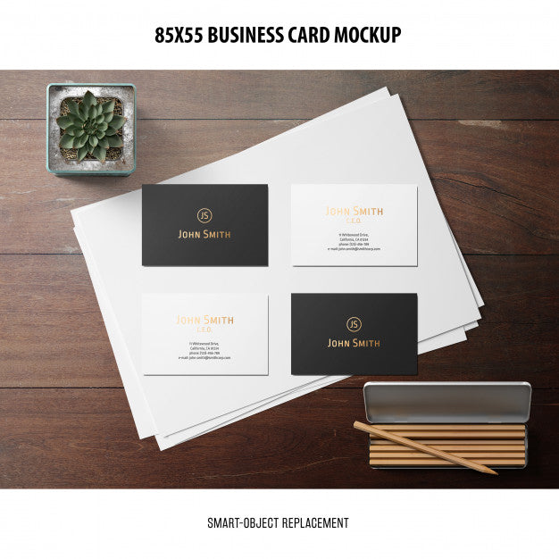 Business Card Mockup Psd