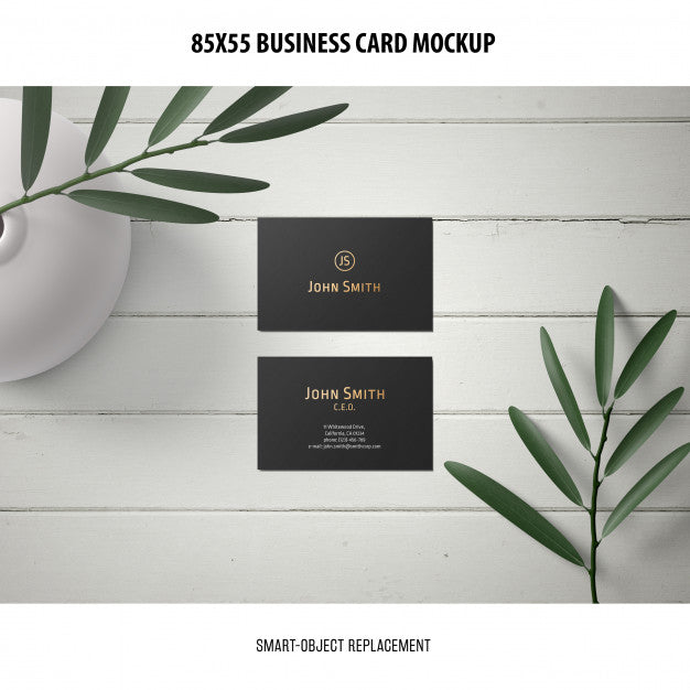 Business Card Mockup Psd