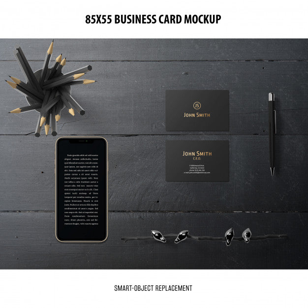 Business Card Mockup Psd