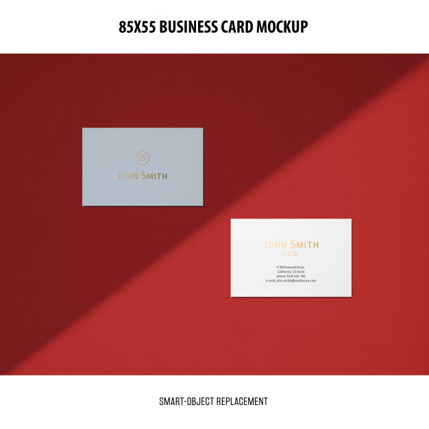 Business Card Mockup Psd