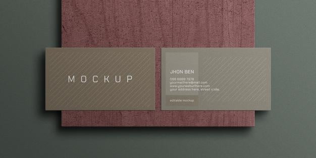 Business Card Mockup Psd