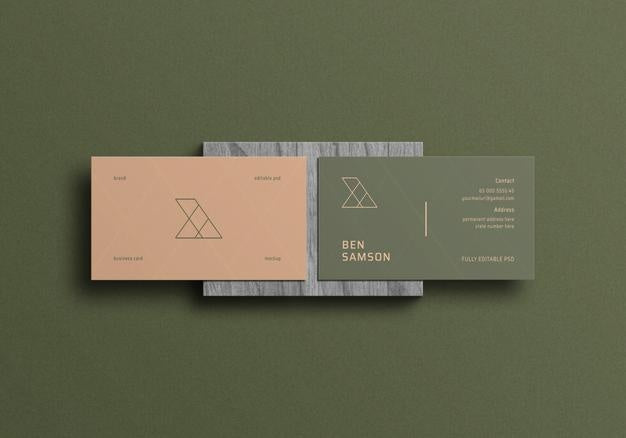 Business Card Mockup Psd