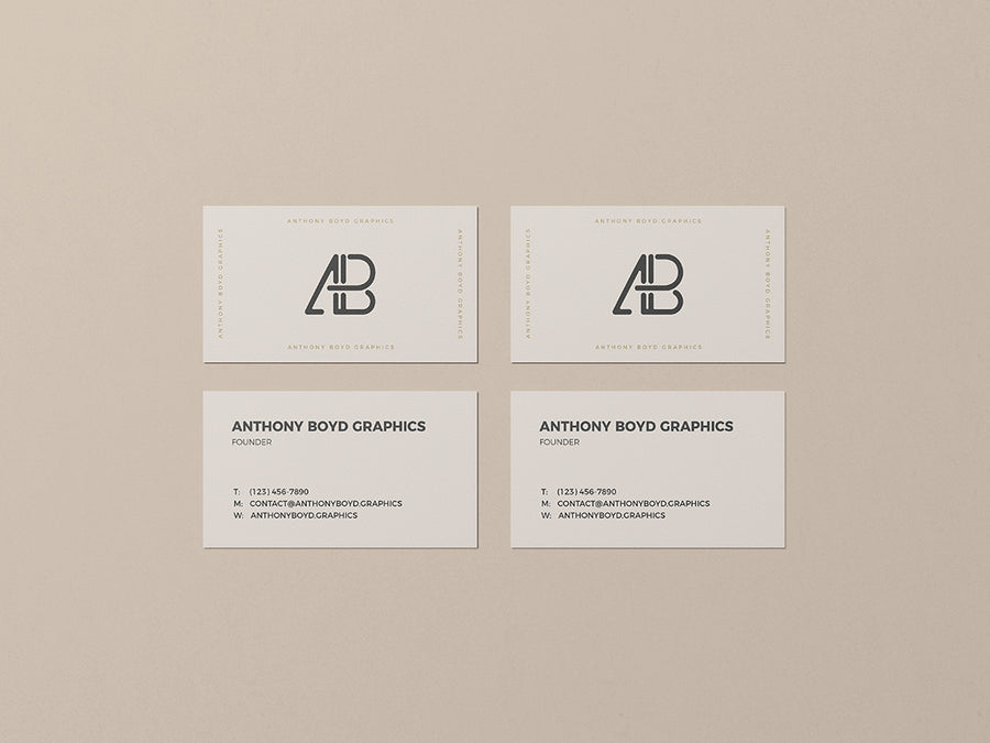 Business Card Mockup Vol.4