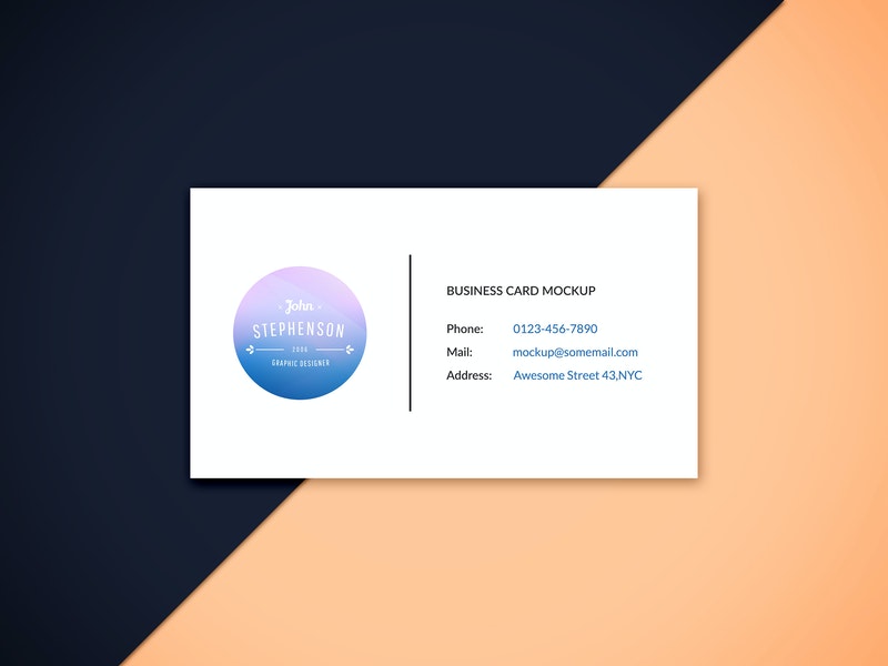 Business Card Mockup Vol.6