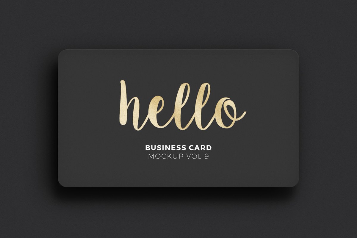 Business Card Mockup Vol 9