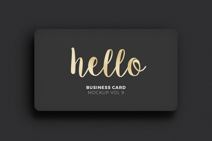 Business Card Mockup Vol 9