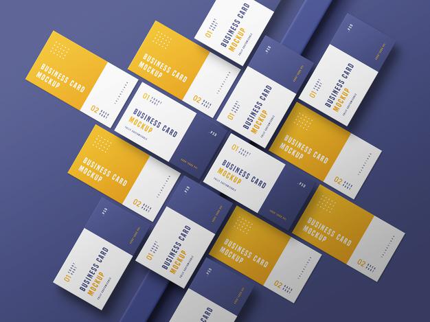 Business Card Set Mockup Psd