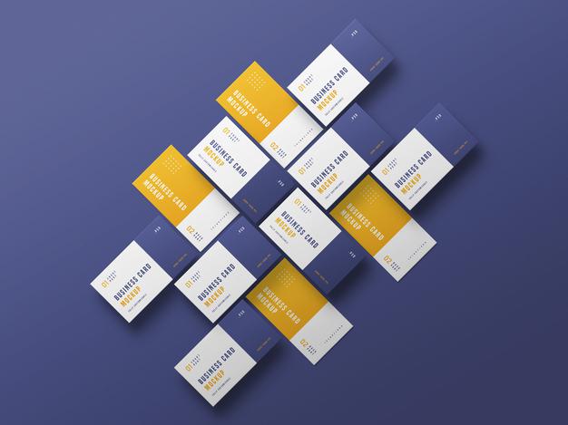 Business Card Set Mockup Psd