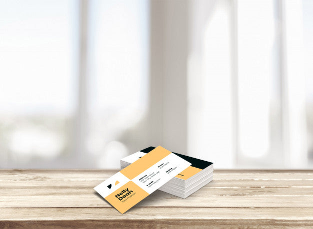Business Card Stack Mockup Psd