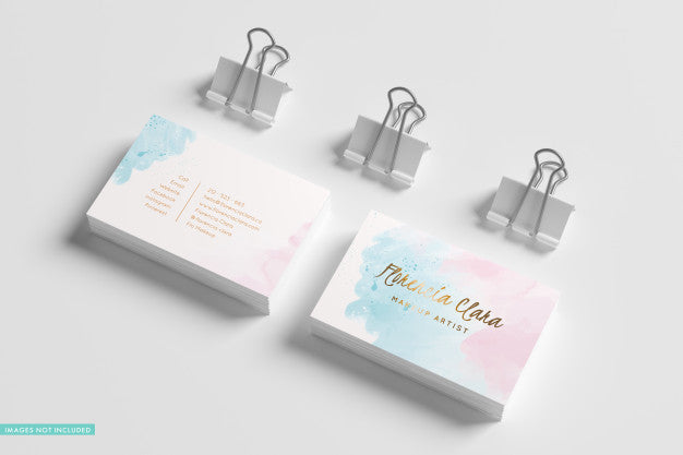 Business Card Stacks And Binders Psd