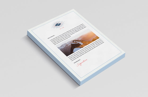 Business Document Mock Up Psd