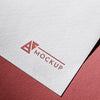 Business Mock-Up Card On Textured Paper Psd