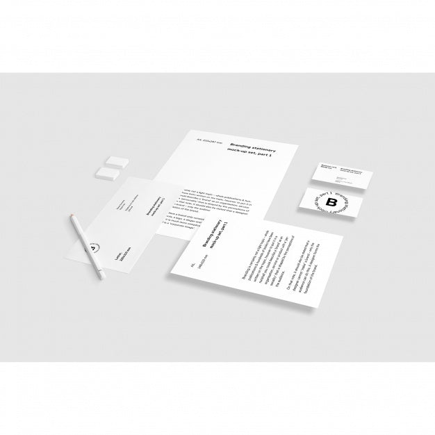 Business Stationery Mock Up Psd