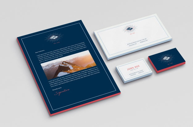 Business Stationery Mock Up Psd