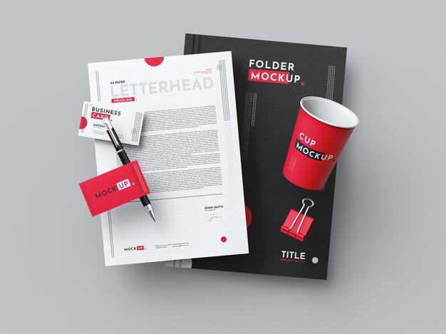 Business Stationery Mockup Psd