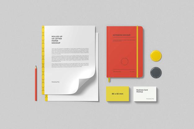 Business Stationery Mockup Psd