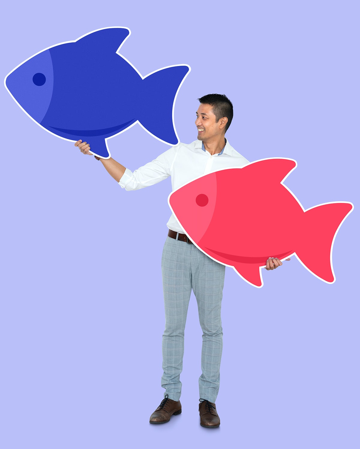 Business Team With A Large Magnet