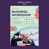 Business Workshop Concept Flyer Psd