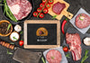 Butcher Shop With Burgers Meat Psd