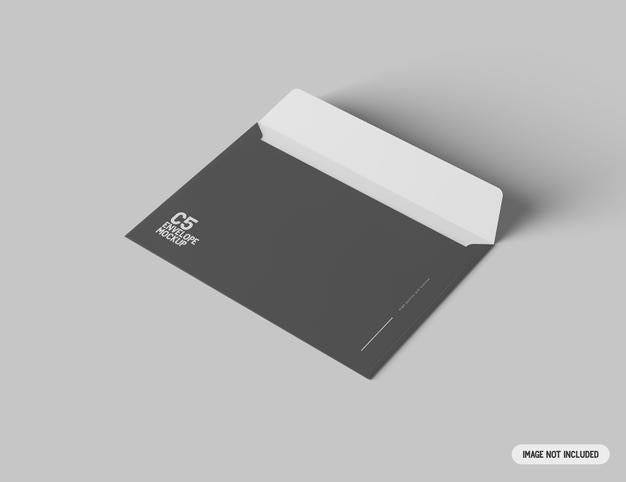 C5 Envelope Mockup Psd