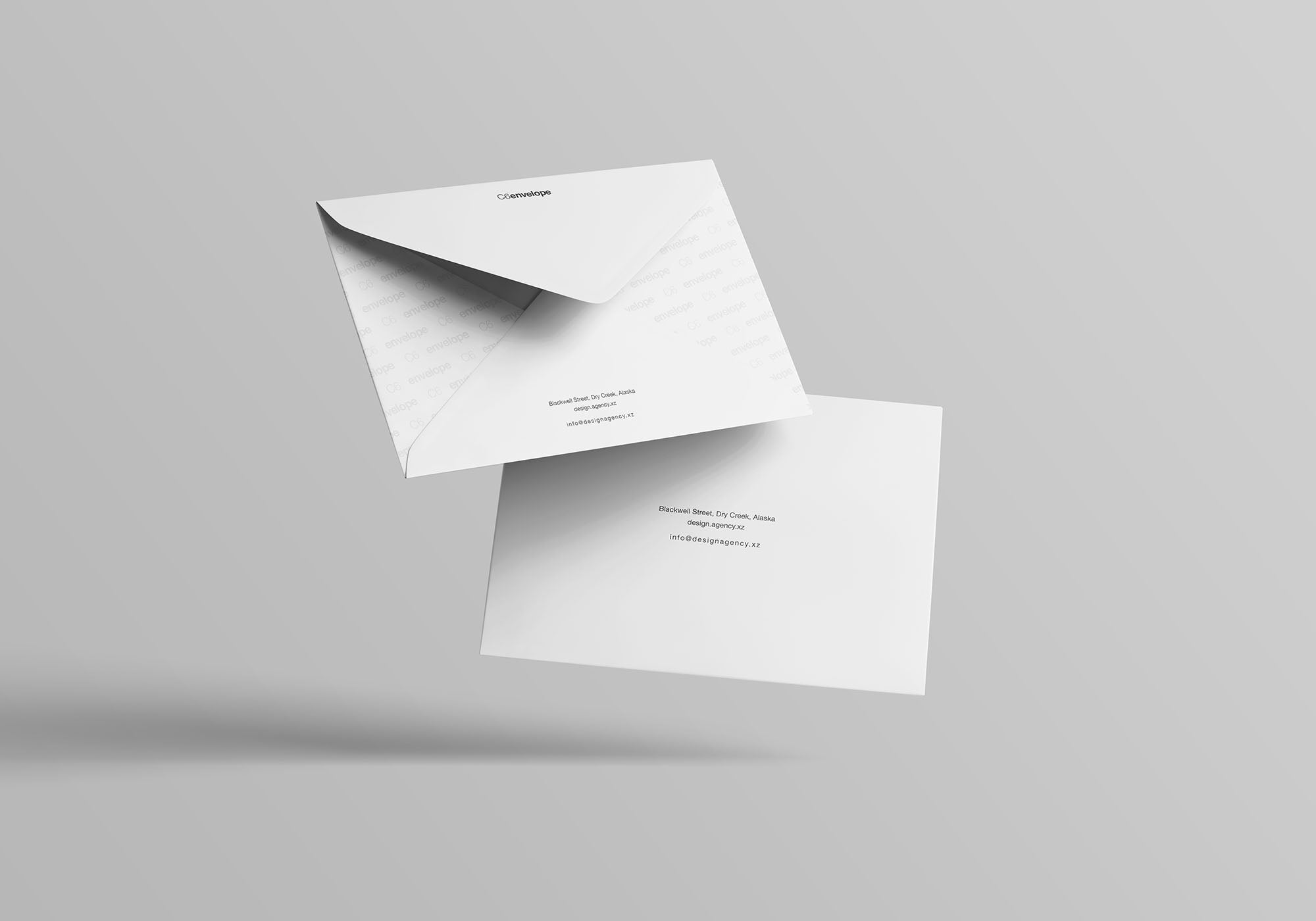 C6 Envelope Mockup