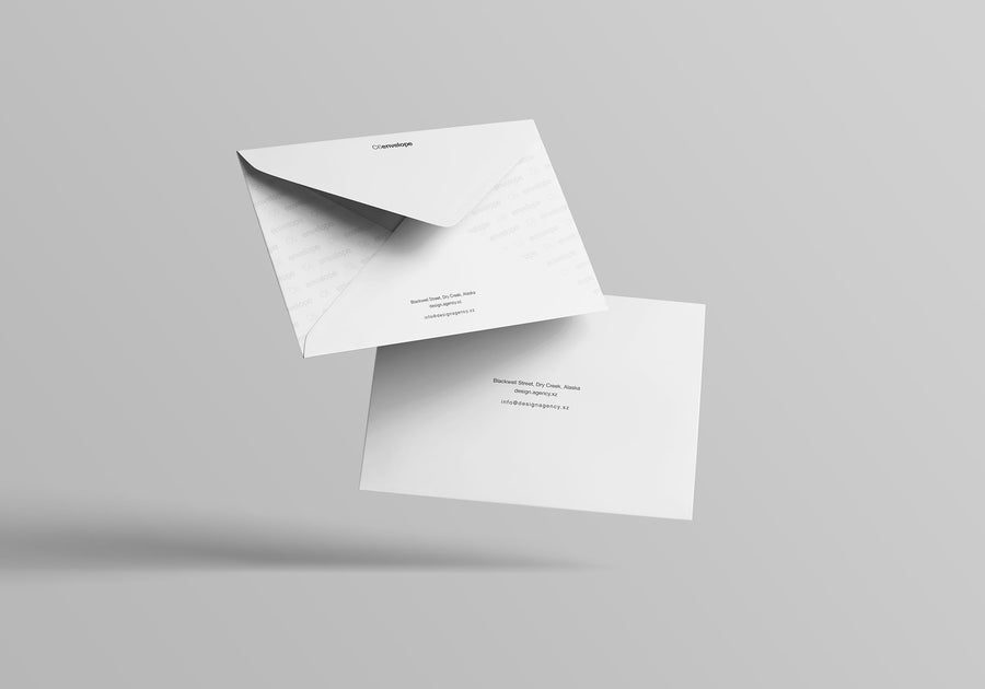 C6 Envelope Mockup