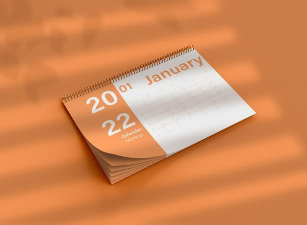 Calendar Mockup Psd