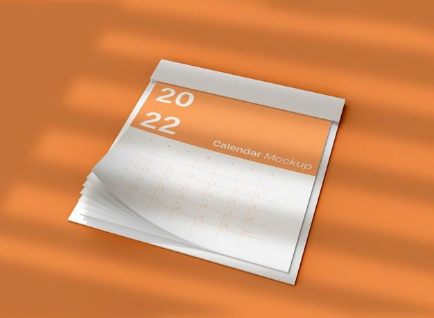 Calendar Mockup Psd