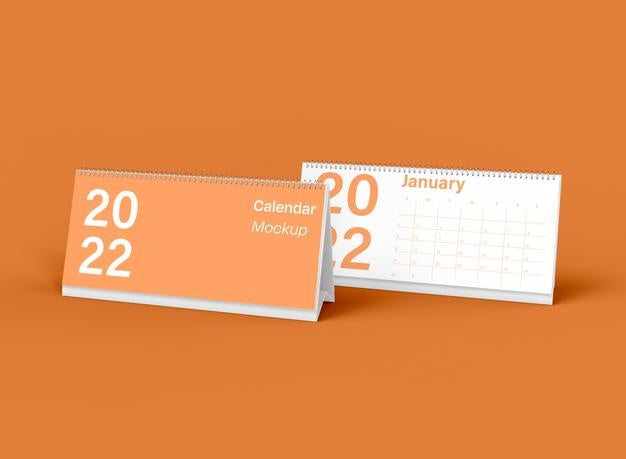 Calendar Mockup Psd