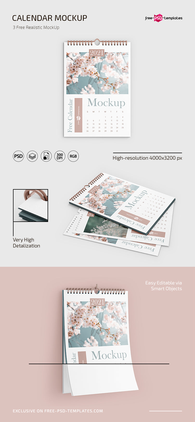 Calendar Mockup
