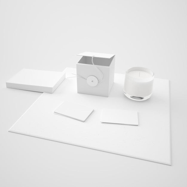 Candle Package Mockup Psd
