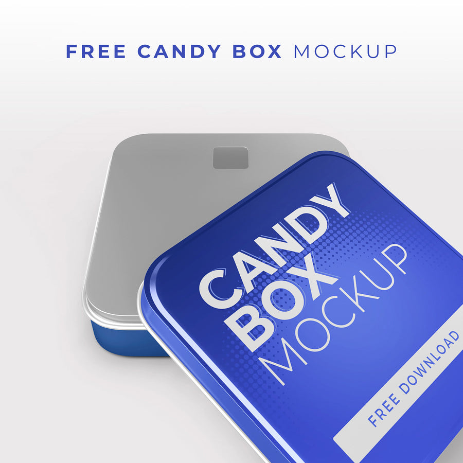 Candy Box Mockup