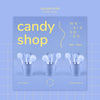 Candy Shop Design For Flyer Template Psd