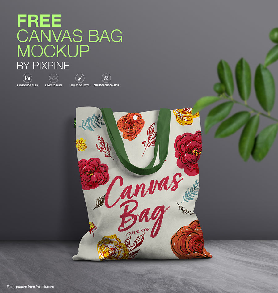Canvas Bag Mockup