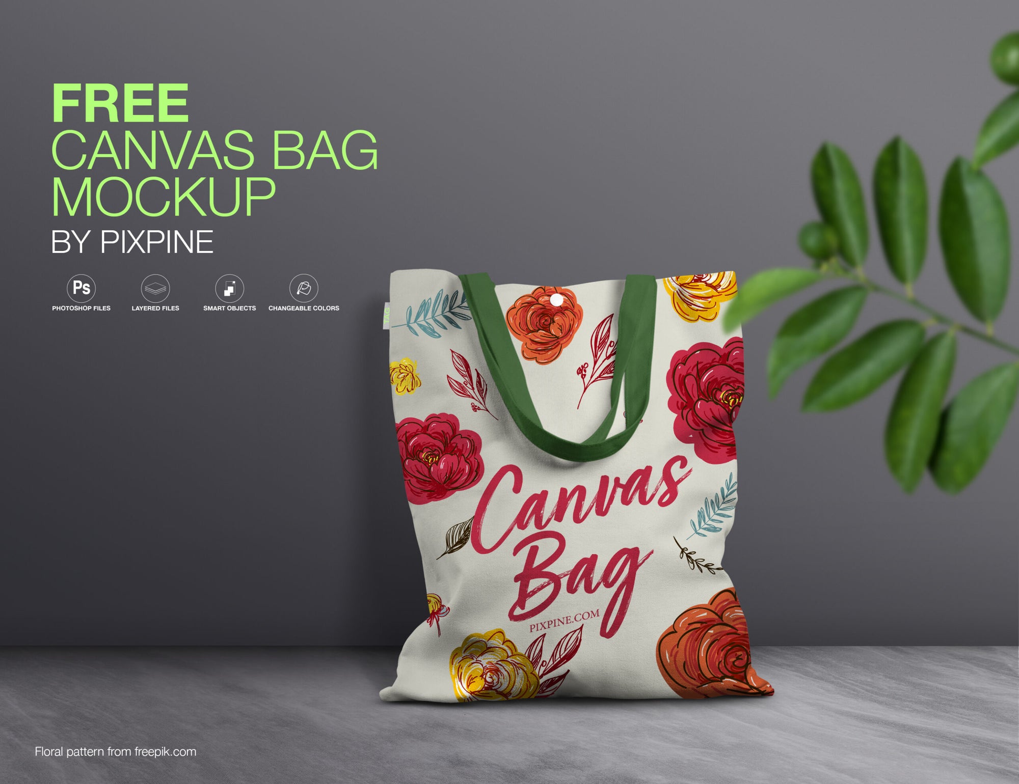 Canvas Bag Mockup