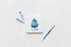 Canvas Mockup With Paint Materials Psd