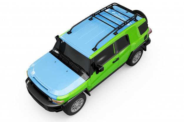 Car Mock-Up Isolated Design Psd