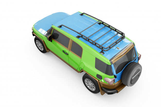 Car Mock-Up Isolated Design Psd