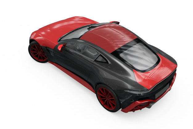 Car Mock-Up Isolated Design Psd