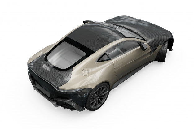 Car Mock-Up Isolated Design Psd