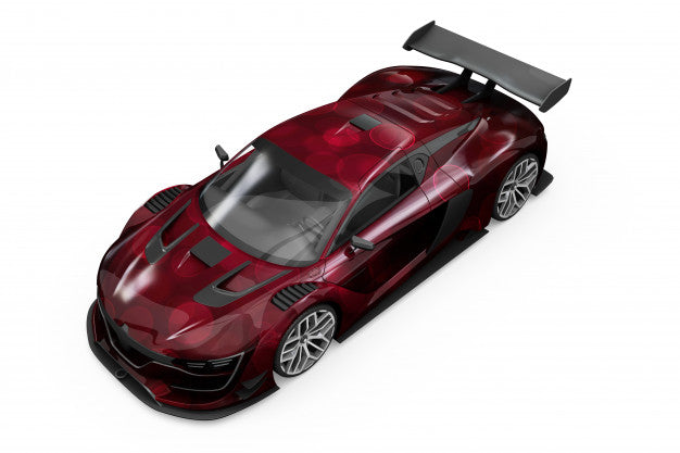 Car Mock-Up Isolated Design Psd