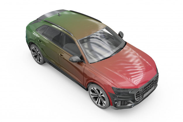 Car Mock-Up Isolated Design Psd