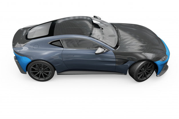 Car Mock-Up Isolated Design Psd