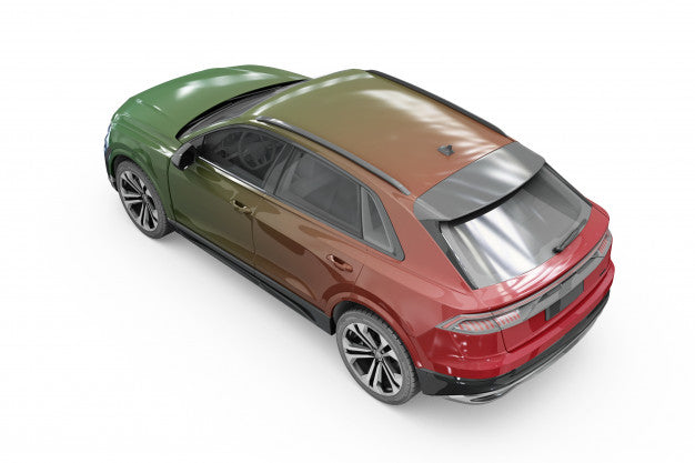 Car Mock-Up Isolated Design Psd