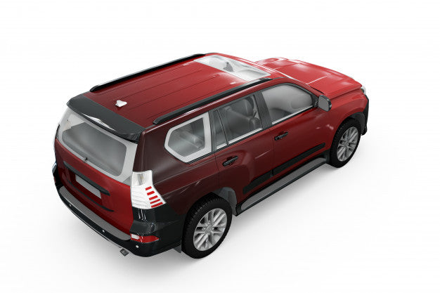 Car Mock-Up Isolated Design Psd