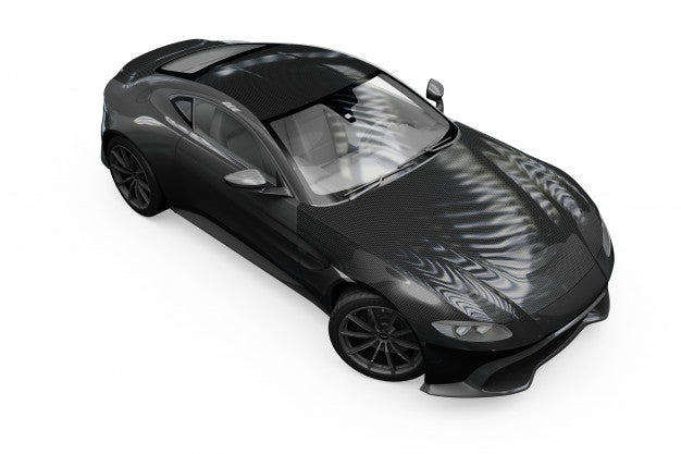 Car Mock-Up Isolated Design Psd