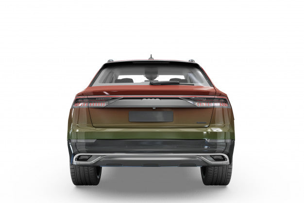 Car Mock-Up Isolated Design Psd