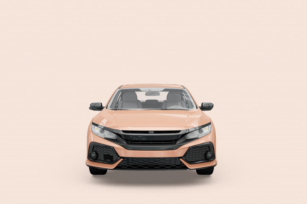 Car Mock-Up Isolated Design Psd