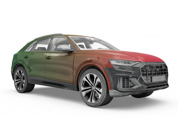 Car Mock-Up Isolated Design Psd