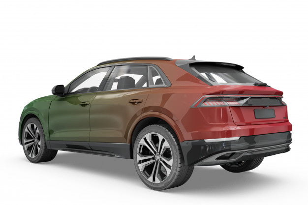 Car Mock-Up Isolated Design Psd